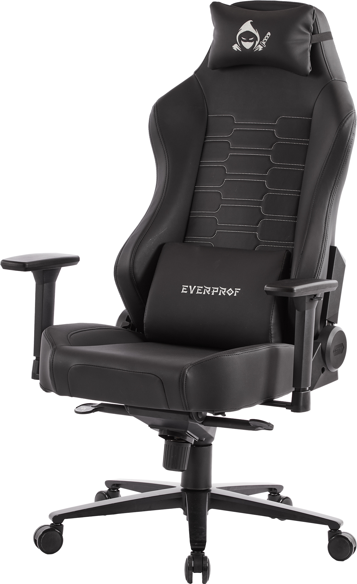 Геймерское кресло Everprof Blackshot Экокожа Черный от производителя